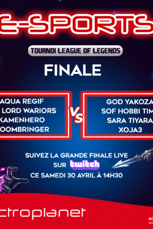 Affiche Electroplanet annonce finale LOL